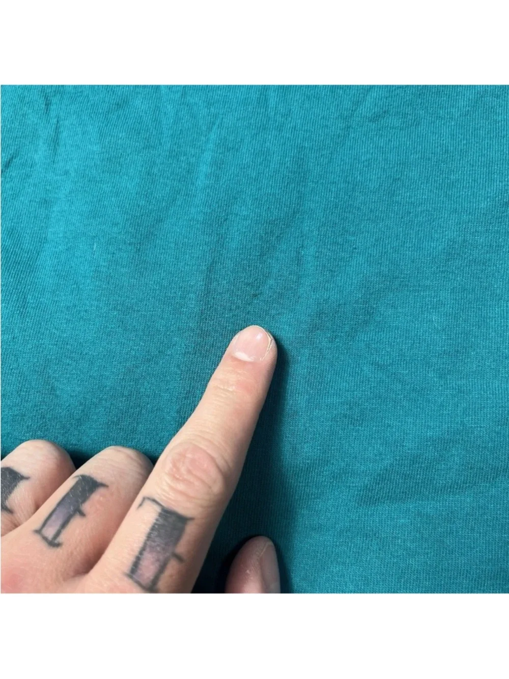 Vintage 90s Adidas Made USA Teal Turquoise Tank Top
